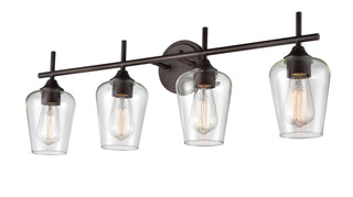 Ashford 4-Light Vanity - Rubbed Bronze
