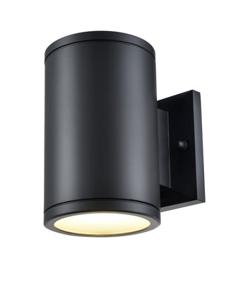 Vegas LED Outdoor Wall Sconce Powder Coated Black