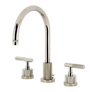 Convergent Widespread Bathroom Faucet in Polished Nickel
