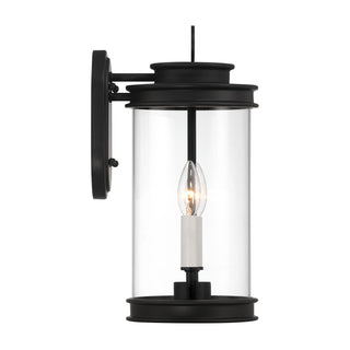 Englewood 2-Light Outdoor Wall Lantern in Matte Black