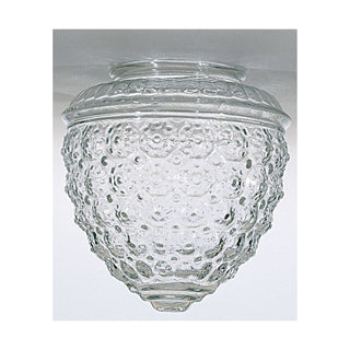 6X3 1/4 PINEAPPLE GLASS