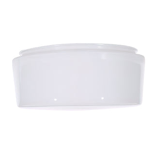 8" WHT DRUM GLASS