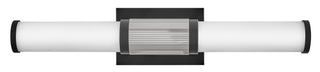 Zevi Medium LED Vanity In Black Finish