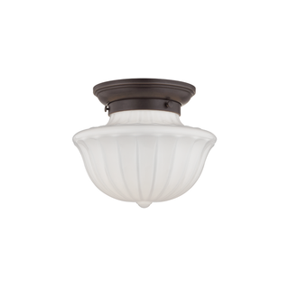 Dutchess Flush Mount with Old Bronze Finish