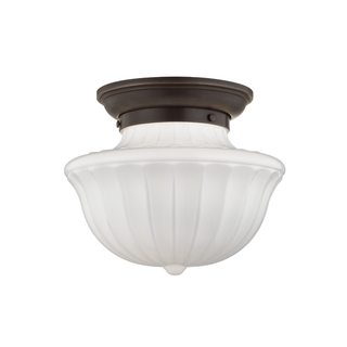 Dutchess Flush Mount with Old Bronze Finish