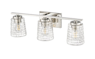 Saben 3-Light Vanity Polished Nickel