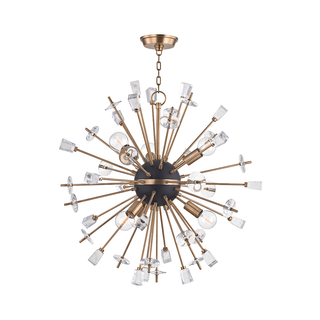 Liberty Chandelier Aged Brass