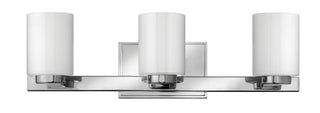 Miley Medium Three Light Vanity In Chrome Finish
