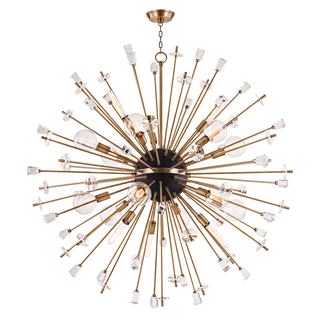 Liberty Chandelier Aged Brass