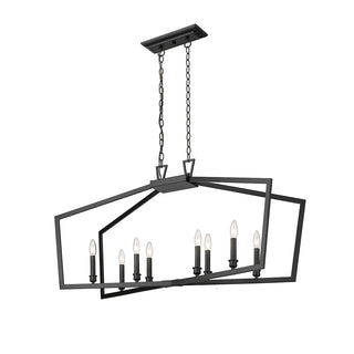 Lizabeth 8-Light Chandelier Ceiling Light Matte Black