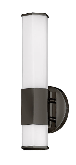 Facet Medium LED Sconce in Black Oxide