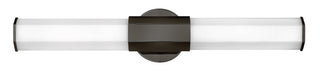 Facet Large LED Vanity In Black Finish