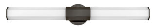 Facet Large LED Vanity In Black Finish