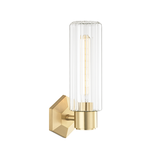 Roebling Wall Sconce Aged Brass