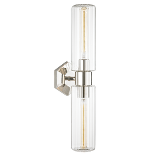 Roebling Wall Sconce Polished Nickel