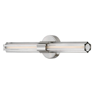 Georgette Medium LED Vanity in Polished Nickel