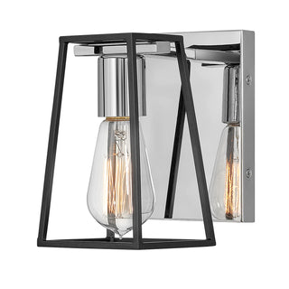 Filmore Small Single Light Vanity In Chrome Finish