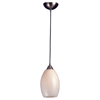 Mulinello 6'' Wide 1-Light Pendant - Satin Nickel