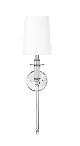 1-Light Wall Sconce Brushed Nickel