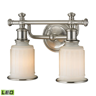 Acadia 13'' Wide 2-Light Vanity Light - Brushed Nickel