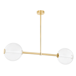 RICHFORD Linear with Aged Brass Finish