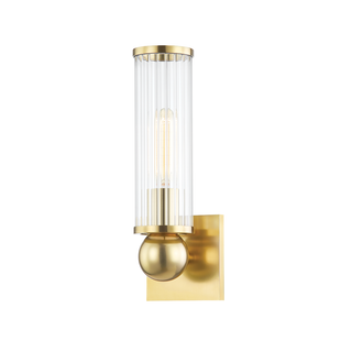 Malone Wall Sconce Aged Brass