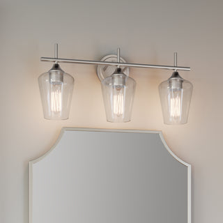 Ashford 3-Light Vanity - Brushed Nickel