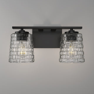 Saben 2-Light Vanity Matte Black