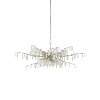 Forest Dawn Silver Chandelier