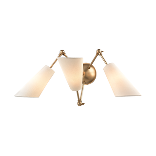 Buckingham Wall Sconce Aged Brass