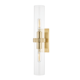 Briggs Wall Sconce Aged Brass