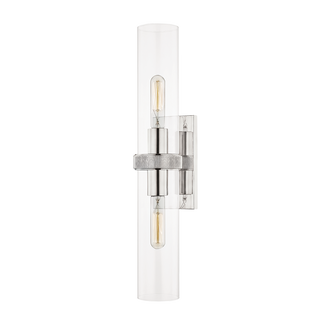 Briggs Wall Sconce with Polished Nickel Finish