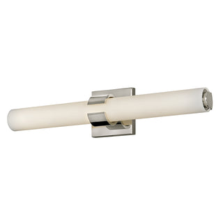Aiden Medium LED Vanity In Polished Nickel Finish