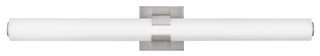 Aiden Large LED Vanity In Brushed Nickel Finish