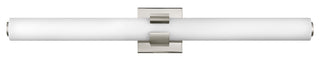 Aiden Large LED Vanity In Polished Nickel Finish