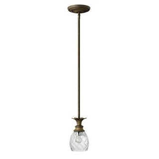 Plantation Extra Small Pendant In Light Bronze Finish