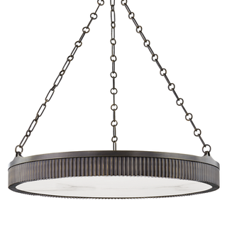 Lynden Chandelier with Distressed Bronze Finish
