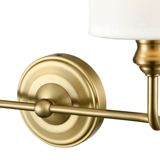 Leena 2-Light Vanity Vintage Brass