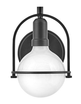 Somerset Small Single Light Vanity In Black Finish