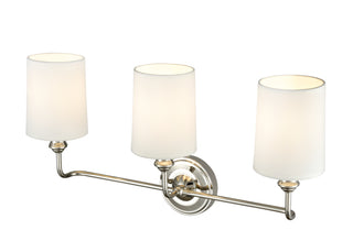 Leena 3-Light Vanity Polished Nickel