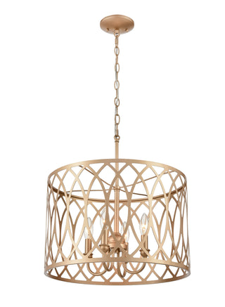 Arelyn 4-Light Pendant light Painted Modern Gold
