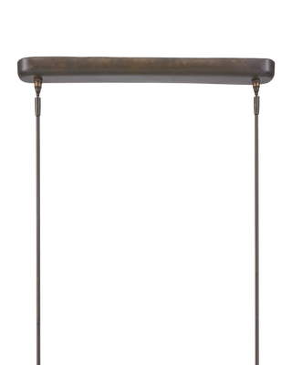 Lyon Large Bronze Linear Chandelier