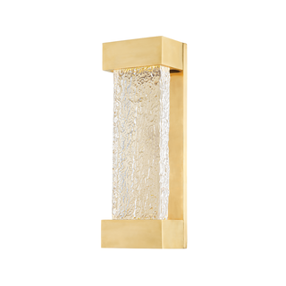 Wharton Wall Sconce with Aged Brass Finish