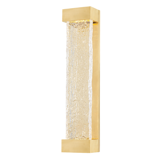 Wharton Wall Sconce with Aged Brass Finish