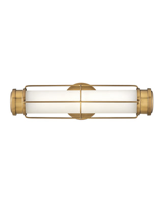 Saylor Medium LED Sconce In Light Brass Finish