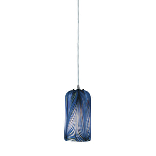 Molten 5'' Wide 1-Light Pendant - Satin Nickel