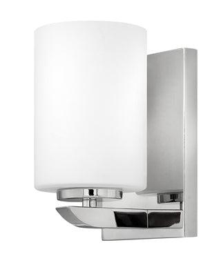 Kyra Small Single Light Vanity In Polished Nickel Finish