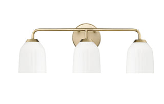 Norah 3-Light Vanity Vintage Brass