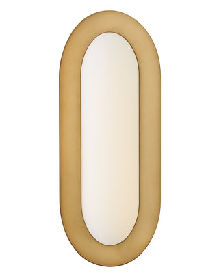 Emme Medium LED Vanity In Light Brass Finish