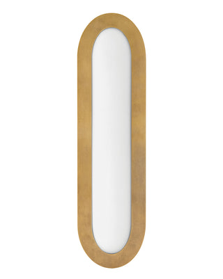 Emme Large LED Vanity In Light Brass Finish